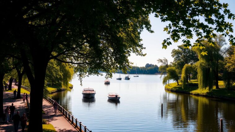 Alster & Außenalster – Perfekt für Spaziergänge und Bootsfahrten.