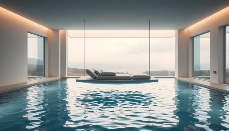 Floating Lounge – Schwerelos entspannen in Salzwasserbecken