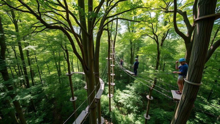 Kletterwald Hamburg – Abenteuer im Hochseilgarten