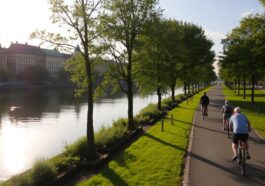 Mit dem Rad durch die Stadt: Die besten Routen entlang von Alster, Elbe & Co.