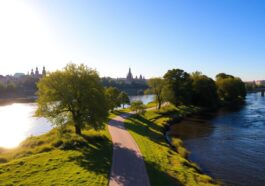 Die schönsten Spaziergänge entlang der Elbe
