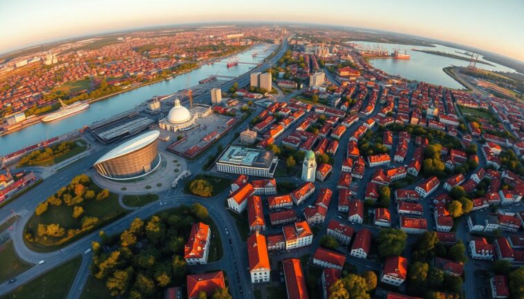 Hamburg aus der Luft: Helikopterflüge und Drohnenspots