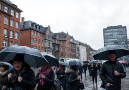 Typisch Hamburger Wetter: Regen, Wind und wie man sich kleidet